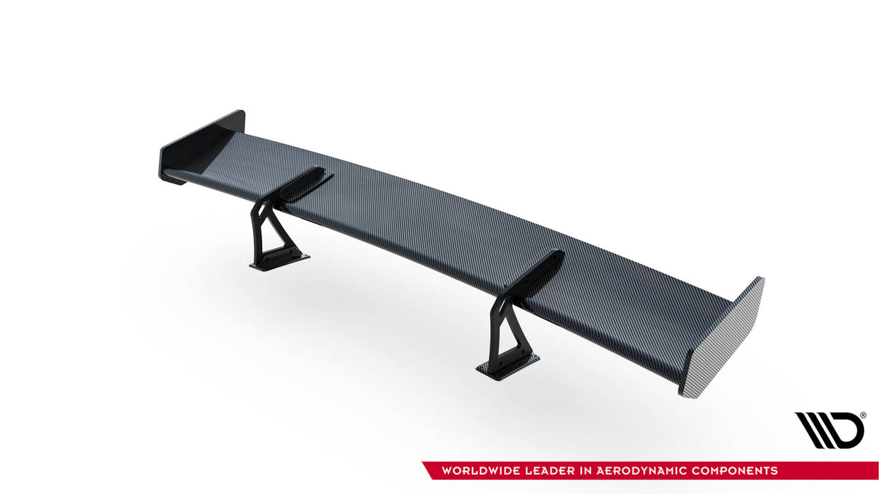 Maxton Design Carbon Spoiler With Upper Swan Mounting + LED Honda Civic SI Mk10