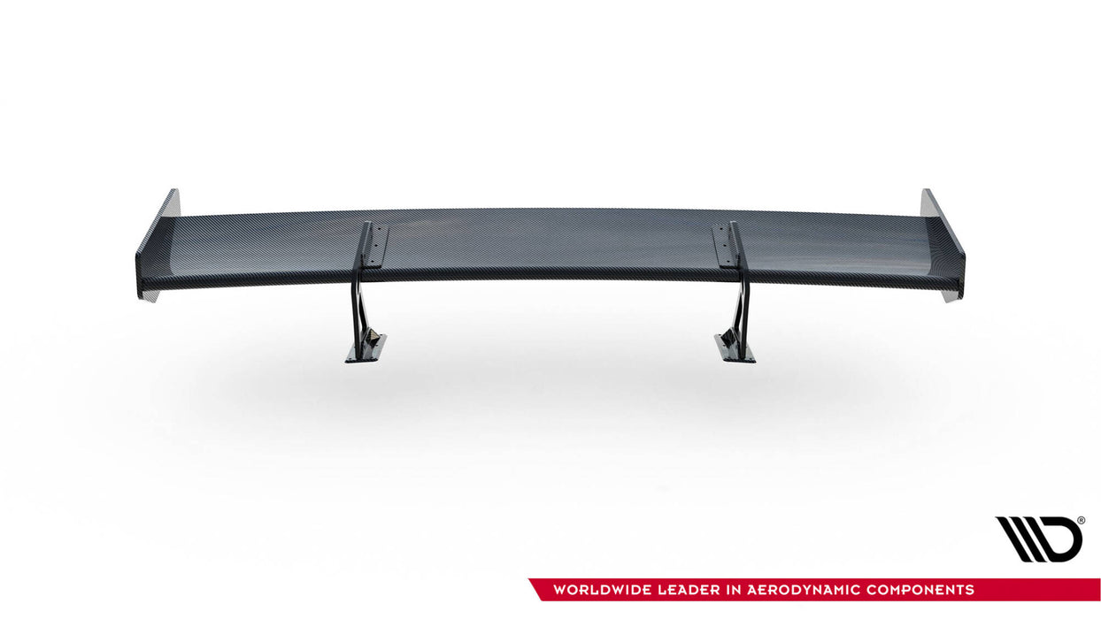 Maxton Design Carbon Spoiler With Upper Swan Mounting + LED Honda Civic SI Mk10