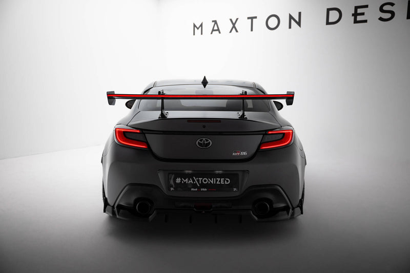 Maxton Design Carbon Spoiler With Upper Swan Mounting + LED Toyota GR86 / Subaru BRZ Mk2