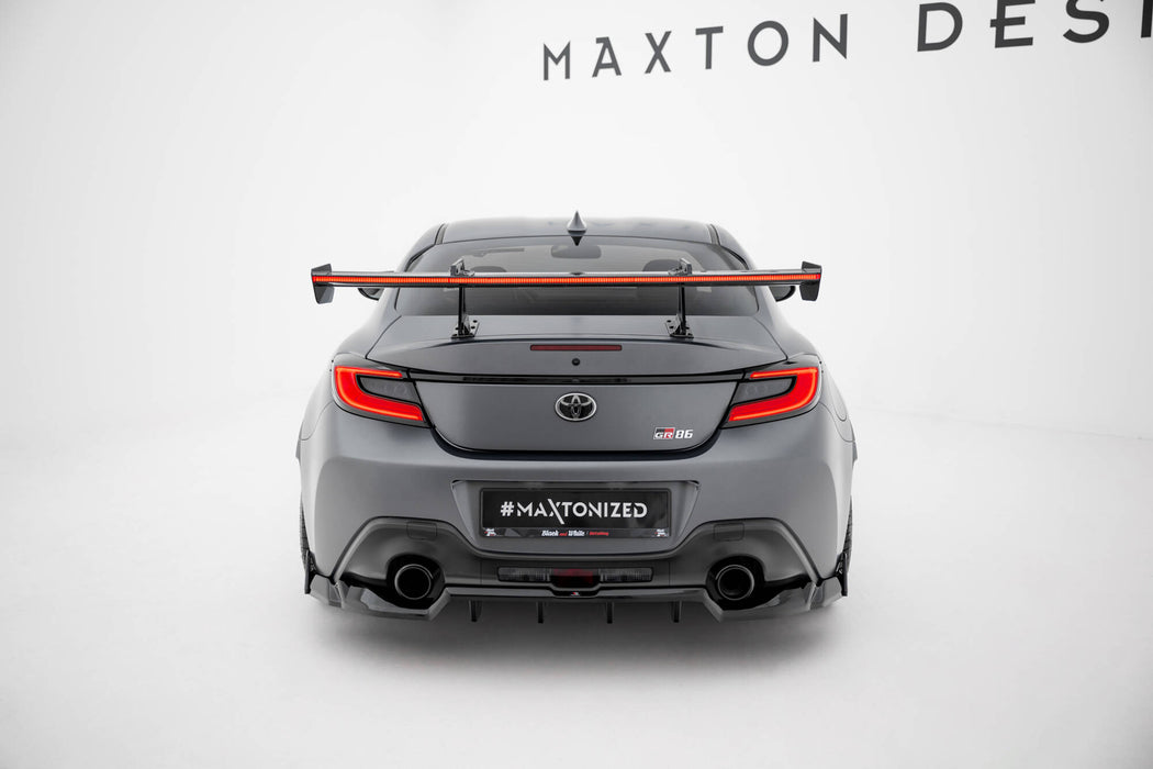 Maxton Design Carbon Spoiler With Upper Swan Mounting + LED Toyota GR86 / Subaru BRZ Mk2