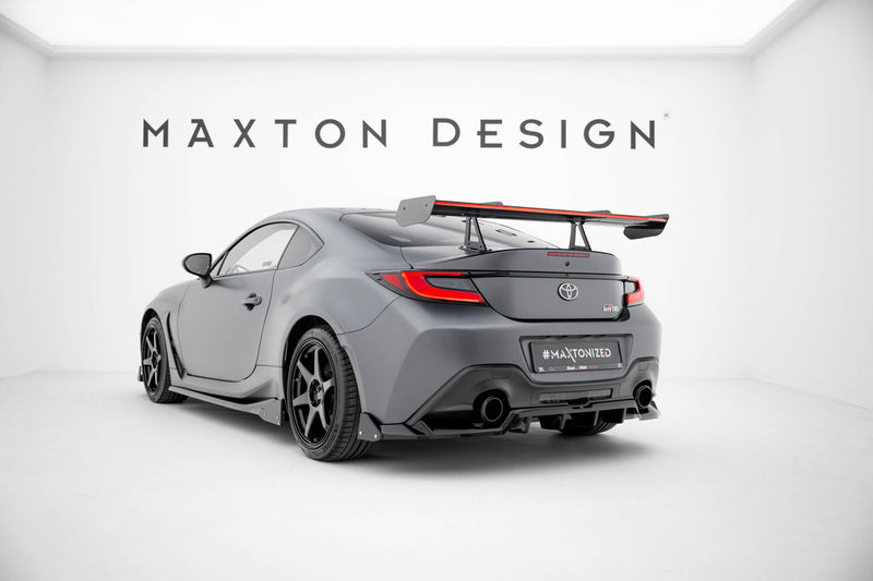 Maxton Design Carbon Spoiler With Upper Swan Mounting + LED Toyota GR86 / Subaru BRZ Mk2