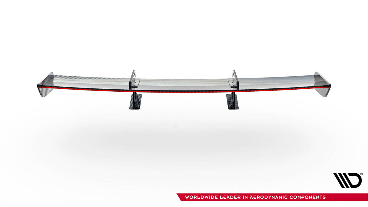 Maxton Design Carbon Spoiler With Upper Swan Mounting + LED Toyota GR86 / Subaru BRZ Mk2
