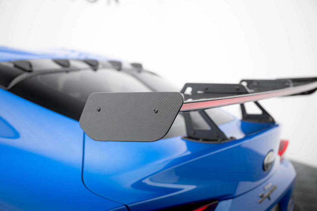 Maxton Design Carbon Spoiler With Upper Swan Mounting + LED Toyota Supra Mk5