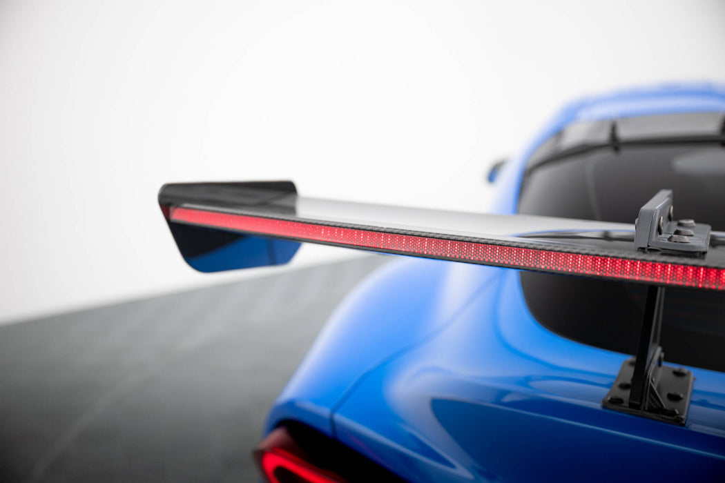 Maxton Design Carbon Spoiler With Upper Swan Mounting + LED Toyota Supra Mk5