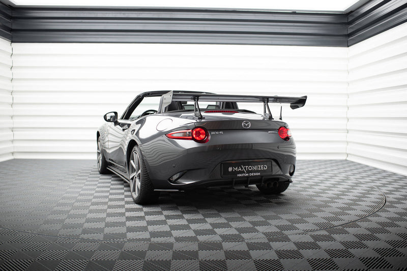 Maxton Design Carbon Spoiler With Upper Swan Mounting  Mazda MX-5 ND (Mk4)