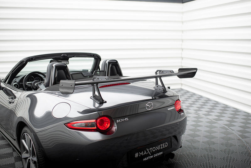 Maxton Design Carbon Spoiler With Upper Swan Mounting  Mazda MX-5 ND (Mk4)