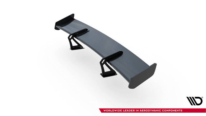 Maxton Design Carbon Spoiler With Upper Swan Mounting  Mercedes-Benz CLA Coupe C118 / C118 Facelift