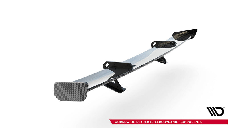 Maxton Design Carbon Spoiler With Upper Swan Mounting  Mercedes-Benz CLA Coupe C118 / C118 Facelift