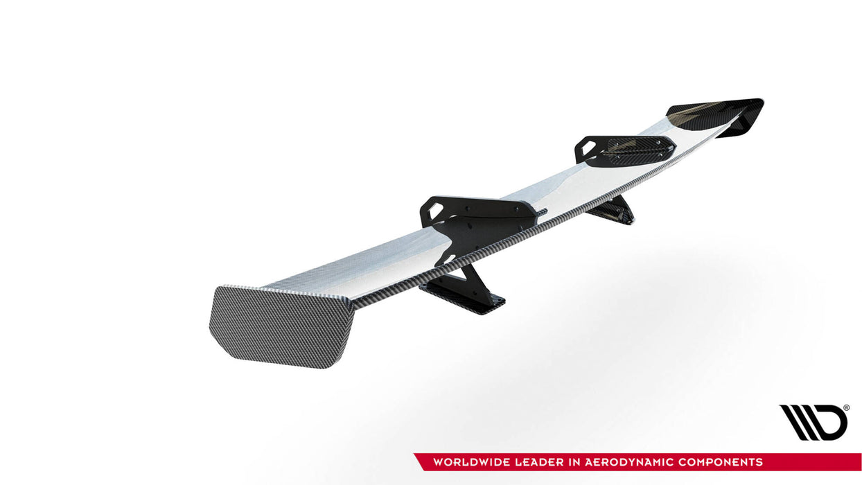 Maxton Design Carbon Spoiler With Upper Swan Mounting  Toyota GR86 / Subaru BRZ Mk2