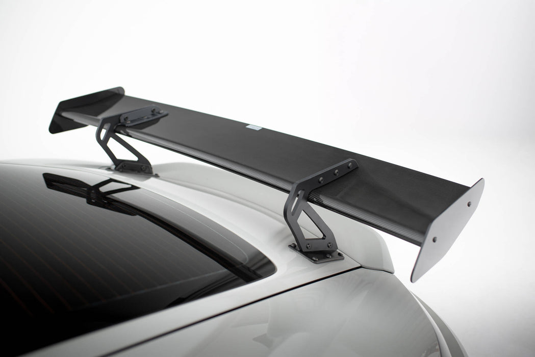 Maxton Design Carbon Spoiler With Upper Swan Mounting  V.1 Porsche 718 Cayman 982c