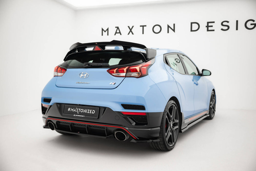 Maxton Design Zentrale Hinten Splitter Hyundai Veloster N Mk2