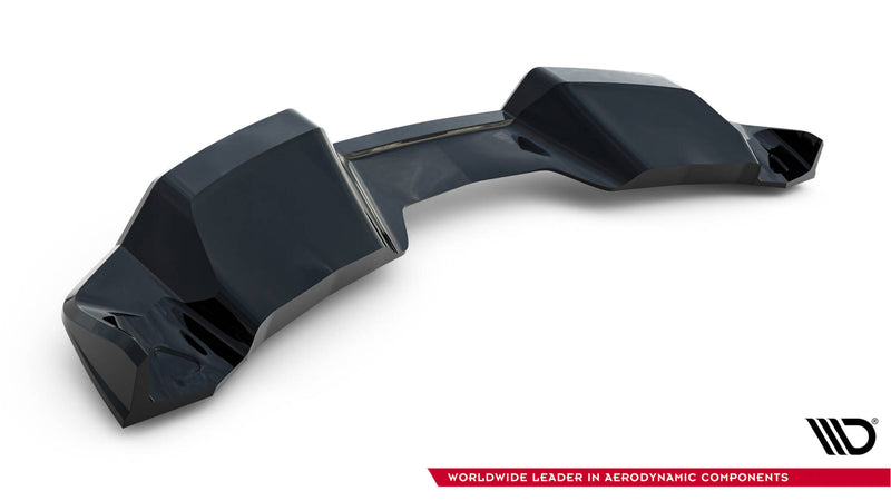 Maxton Design Zentrale Hinten Splitter (mit einem vertikalem balken) Chevrolet Corvette C7