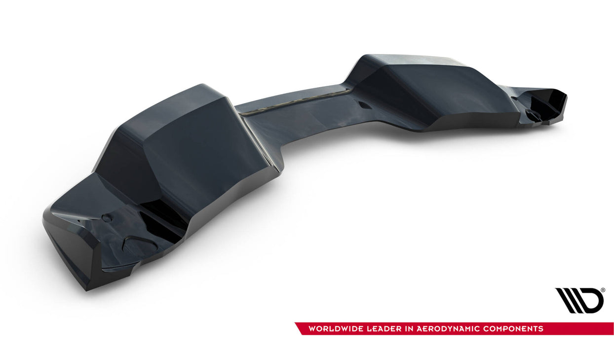Maxton Design Zentrale Hinten Splitter (mit einem vertikalem balken) Chevrolet Corvette Z06 C7