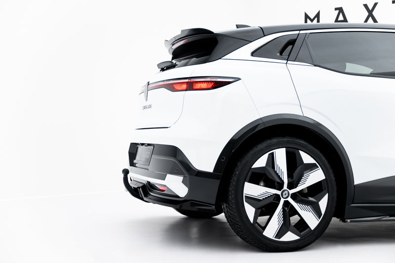 Maxton Design Zentrale Hinten Splitter (mit einem vertikalem balken) Renault Megane E-Tech Electric Mk1
