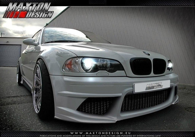 Maxton Design FRONTSTOSSTANGE BMW 3 E46 - 4 TÜRER LIMOUSINE < GENERATION V >