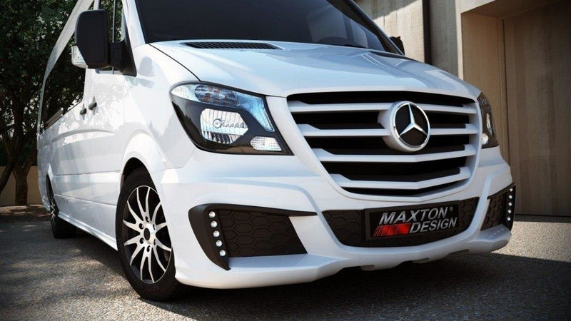Maxton Design Front Bumper Mercedes Sprinter 2013-up without LED