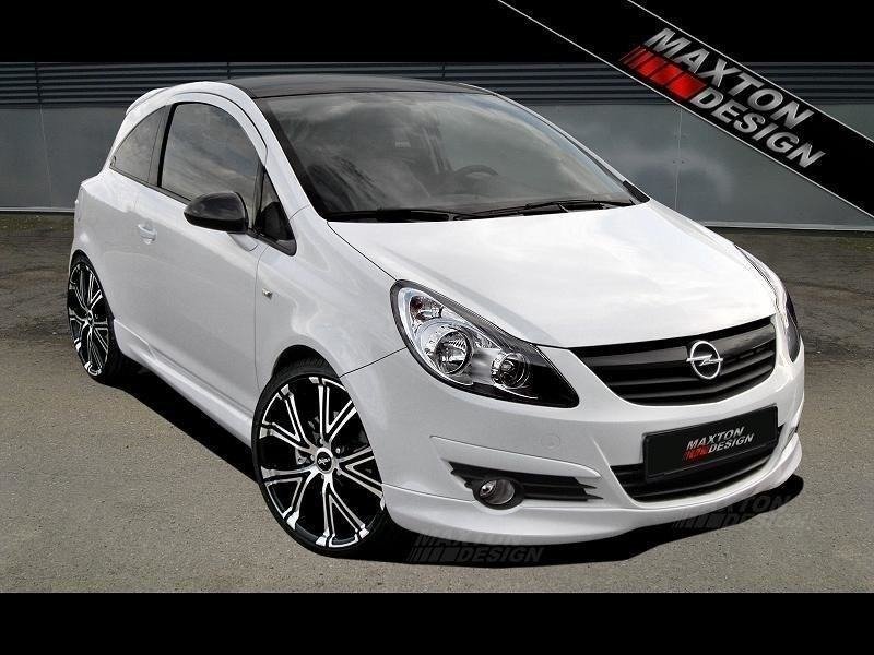Maxton Design FRONTSCHÜRZE OPEL CORSA D (VOR FACELIFT)