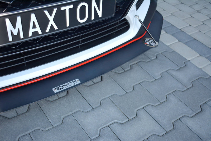 Maxton Design FRONT SPORT DIFFUSOR HYUNDAI I30 Mk3 N