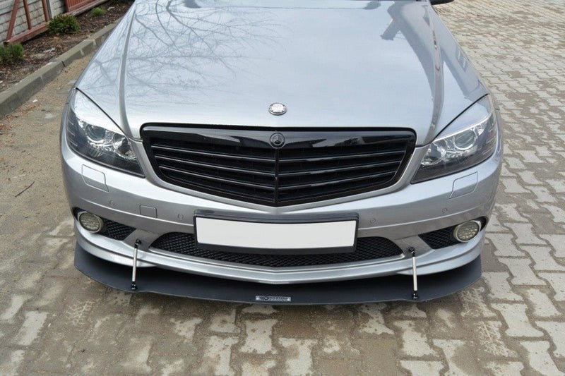 Maxton Design Front Sport Diffuser for Mercedes-Benz C Sedan / Estate AMG-Line W204 / S204