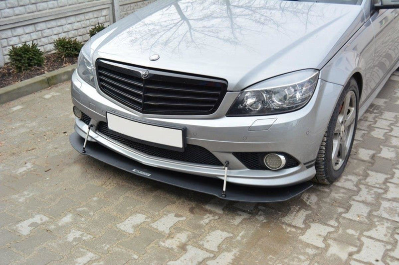 Maxton Design Front Sport Diffuser for Mercedes-Benz C Sedan / Estate AMG-Line W204 / S204