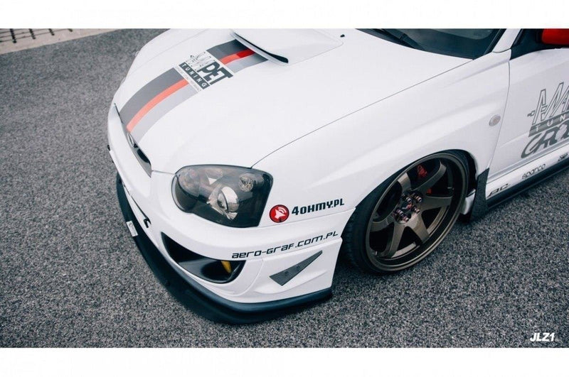 Maxton Design Front Sport Diffuser Subaru Impreza WRX STI (Blobeye)