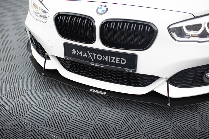 Maxton Design FRONT SPORT DIFFUSOR V.1 BMW 1 F20/F21 M-Power FACELIFT