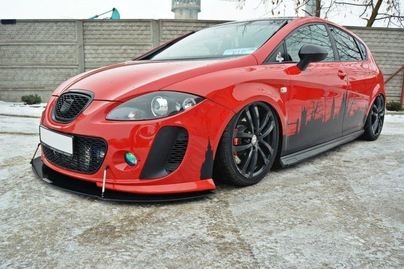 Maxton Design Front Sport Diffuser V.2 Seat Leon MK2 MS Design