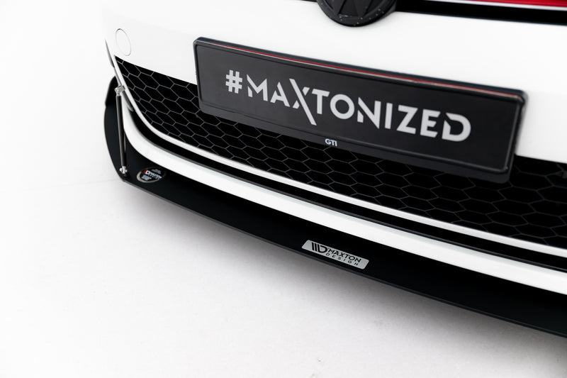 Maxton Design FRONT SPORT DIFFUSOR VW GOLF VII GTI