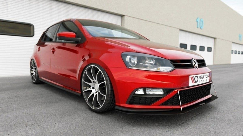 Maxton Design FRONT SPORT DIFFUSOR Volkswagen Polo GTI Mk5 Facelift