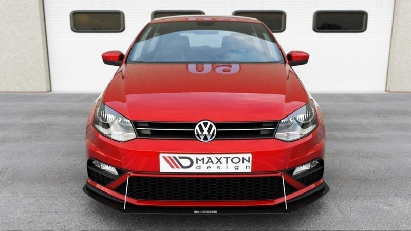 Maxton Design FRONT SPORT DIFFUSOR Volkswagen Polo GTI Mk5 Facelift