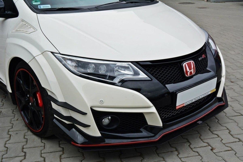Maxton Design FRONT SPORT DIFFUSOR v.1 HONDA CIVIC IX TYPE R