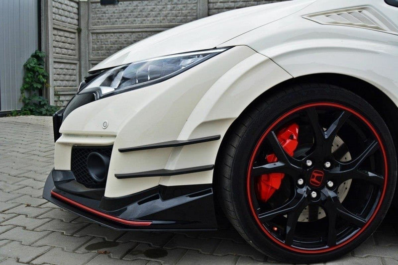 Maxton Design FRONT SPORT DIFFUSOR v.1 HONDA CIVIC IX TYPE R