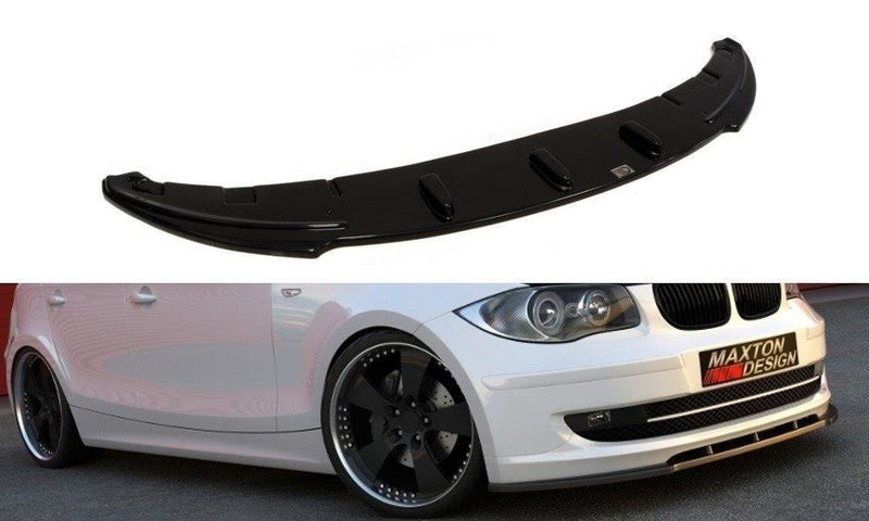 Maxton Design Front Diffuser BMW 1 Series E81 / E87 (Post Facelift for Standard Bumper)