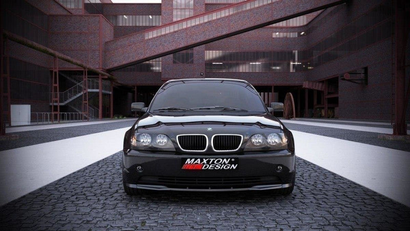 Maxton Design Front Diffuser BMW 3 E46 Sedan Post-Facelift