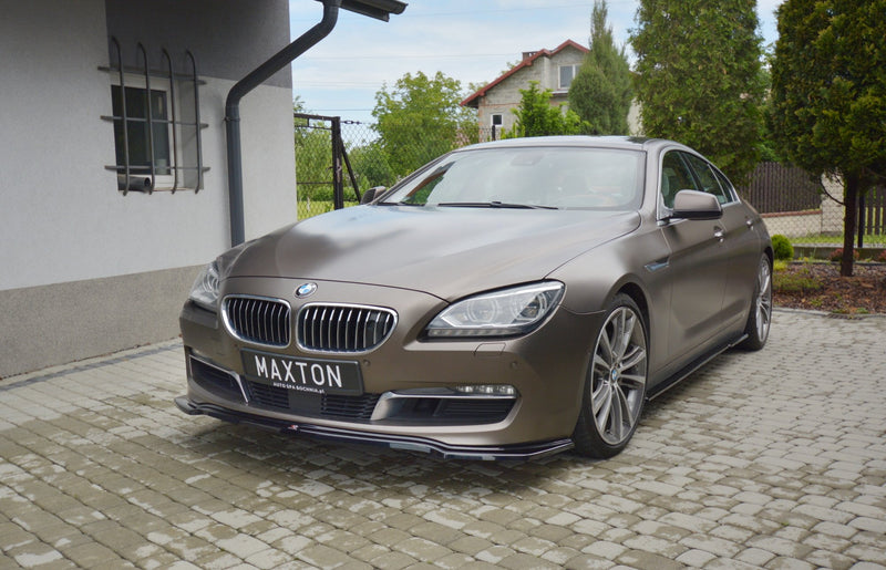 Maxton Design SPLITTER / FRONTANSATZ BMW 6 GRAN COUPÉ