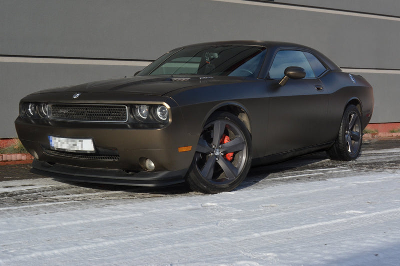 Maxton Design SPLITTER / FRONTANSATZ DODGE CHALLENGER MK3. PHASE-I SRT8 COUPE