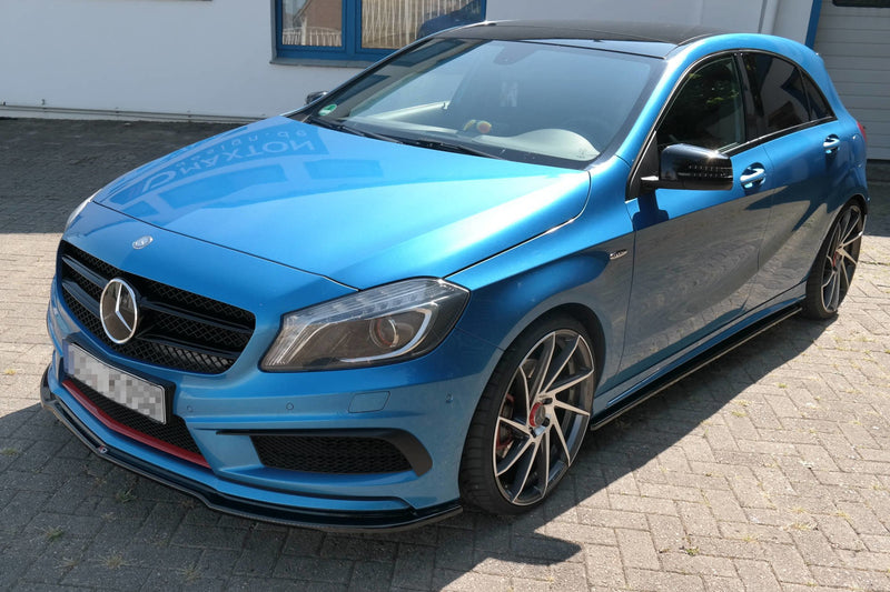 Maxton Design SPLITTER / FRONTANSATZ MERCEDES-BENZ W176 AMG-LINE VOR FACELIFT