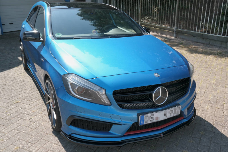 Maxton Design SPLITTER / FRONTANSATZ MERCEDES-BENZ W176 AMG-LINE VOR FACELIFT