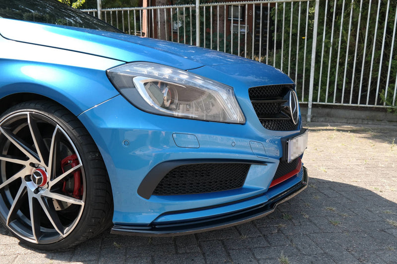 Maxton Design SPLITTER / FRONTANSATZ MERCEDES-BENZ W176 AMG-LINE VOR FACELIFT