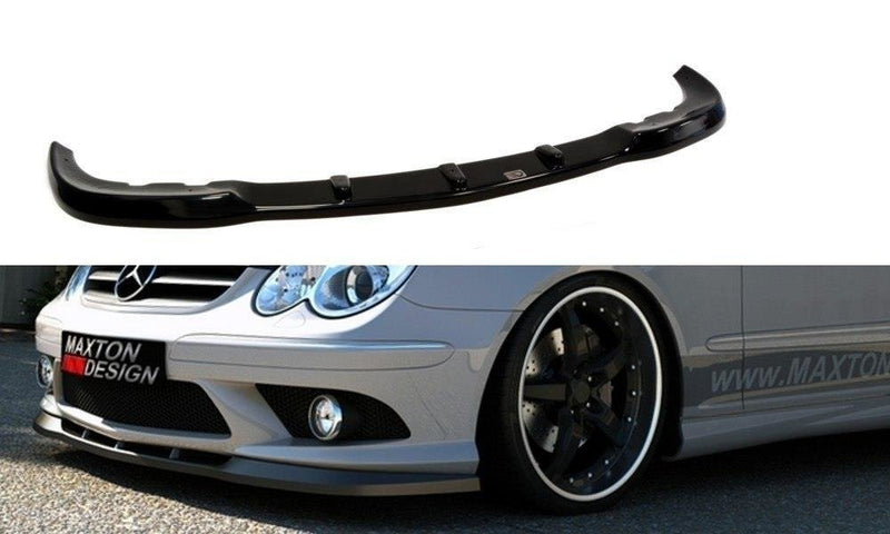 Maxton Design Front Diffuser Mercedes CLK W209 for AMG