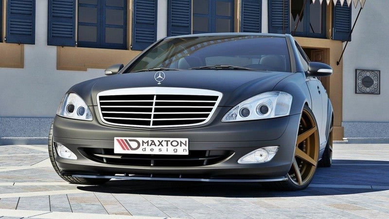 Maxton Design Front Diffuser Mercedes S-Class W221