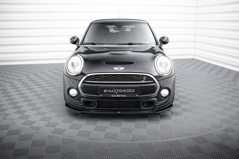 Maxton Design SPLITTER / FRONTANSATZ MINI COOPER S MK3 VOR FACELIFT 3-DOOR (F56)