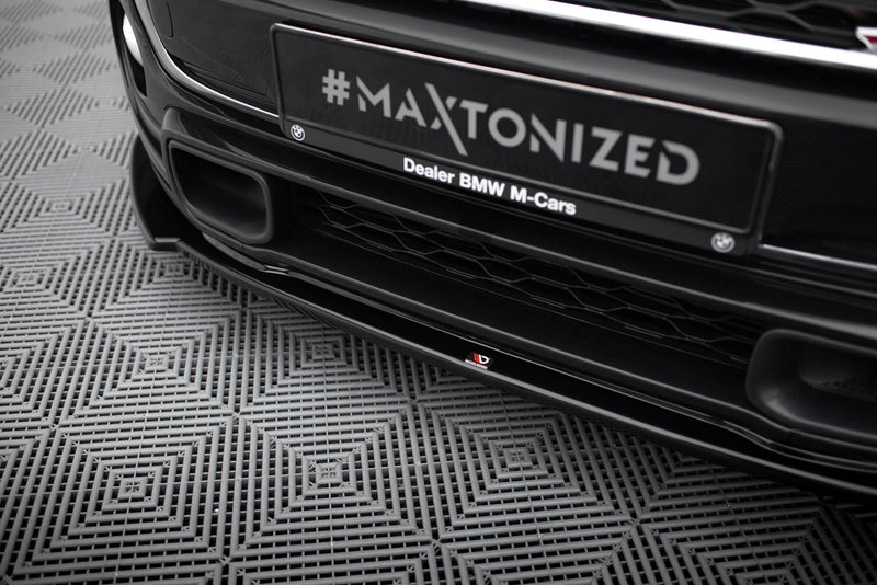 Maxton Design SPLITTER / FRONTANSATZ MINI COOPER S MK3 VOR FACELIFT 3-DOOR (F56)
