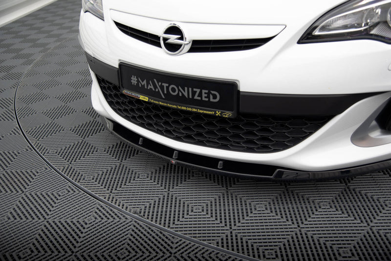 Maxton Design Front Diffuser Opel Astra J OPC / VXR Nurburg