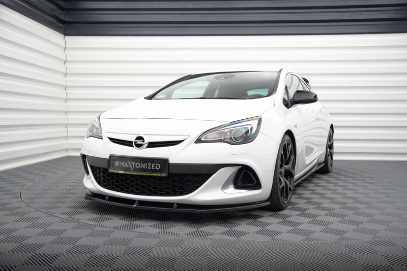 Maxton Design Front Diffuser Opel Astra J OPC / VXR v.1