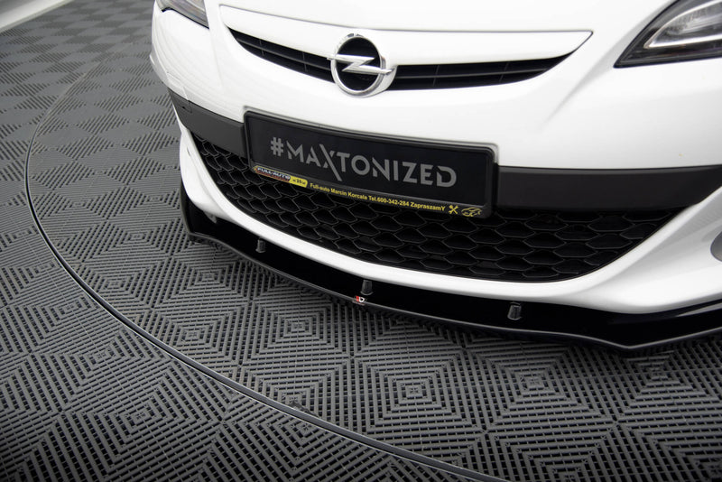 Maxton Design Front Diffuser Opel Astra J OPC / VXR v.1