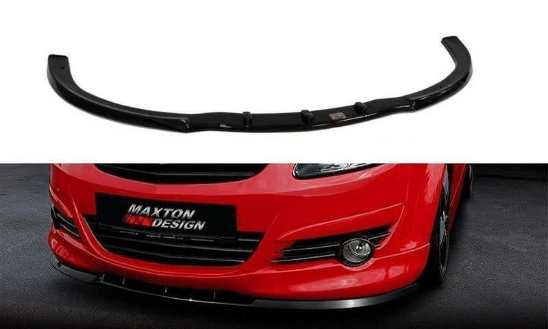 Maxton Design Front Diffuser Opel Corsa D OPC-Line (Pre-Facelift)