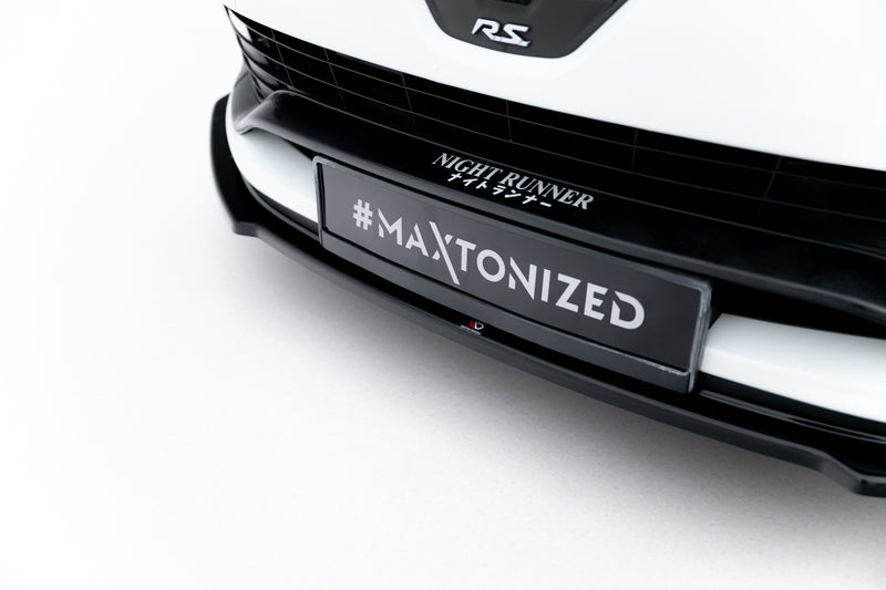 Maxton Design SPLITTER / FRONTANSATZ RENAULT CLIO MK4 RS