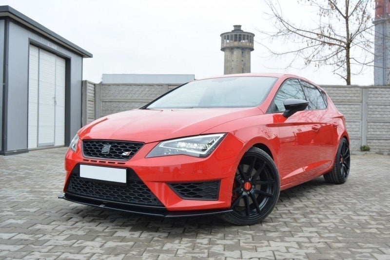 Maxton Design Front Diffuser SEAT LEON III CUPRA / FR