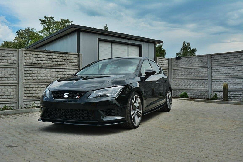 Maxton Design Front Diffuser SEAT LEON III CUPRA / FR